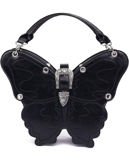 Whimsical Butterfly-Shaped Crossbody Bag