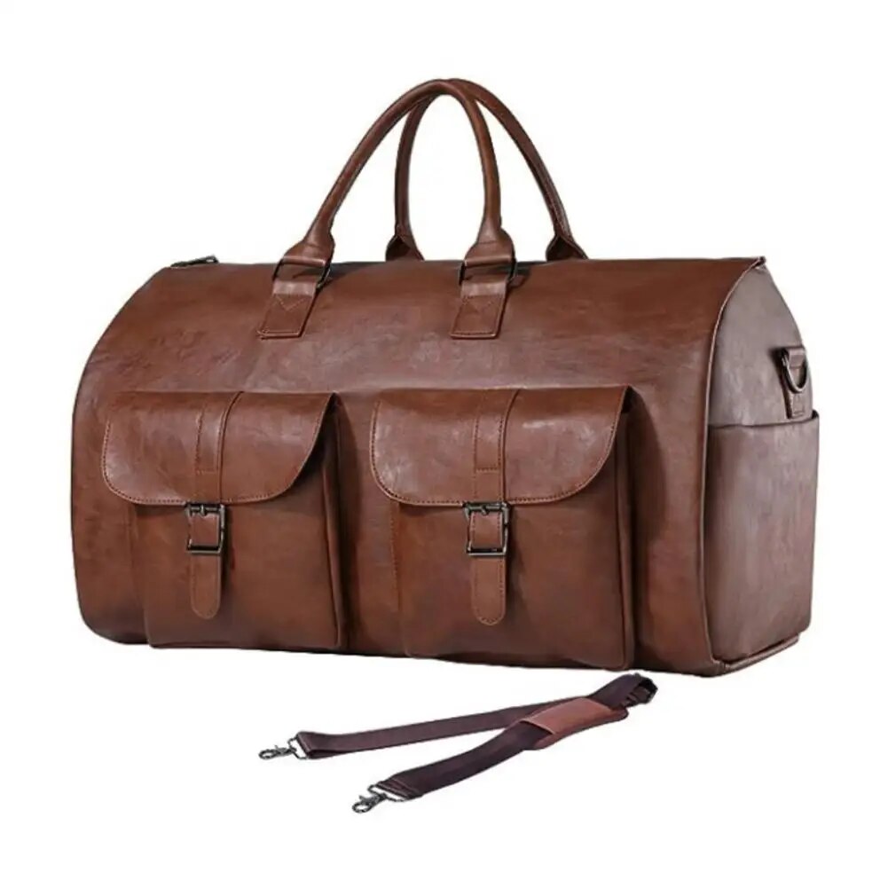 Versatile High-Capacity Carry-On Garment Duffel Bag for Men