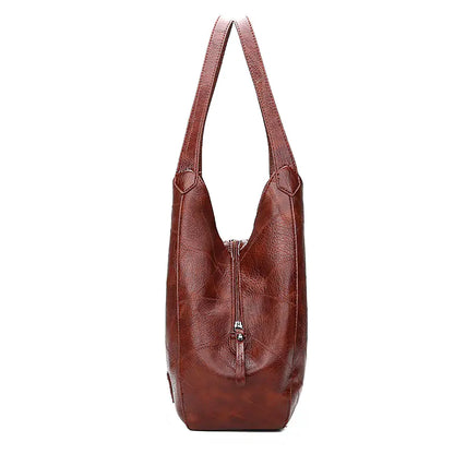 Chic Vintage PU Leather Handbag