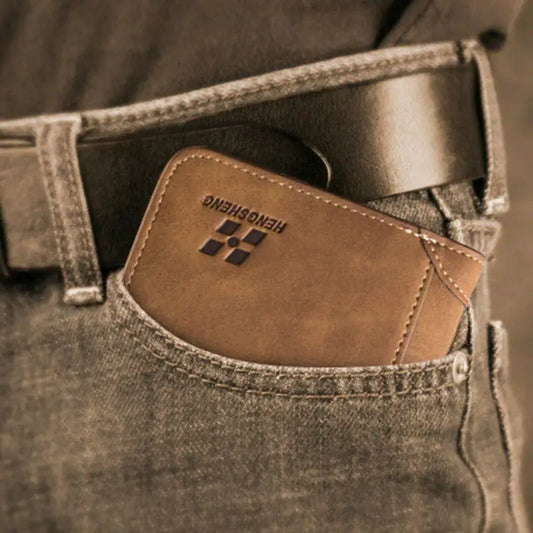 EliteFold Leather Wallet: Sophistication Meets Security
